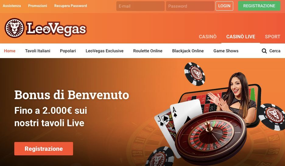leovegas recensioni